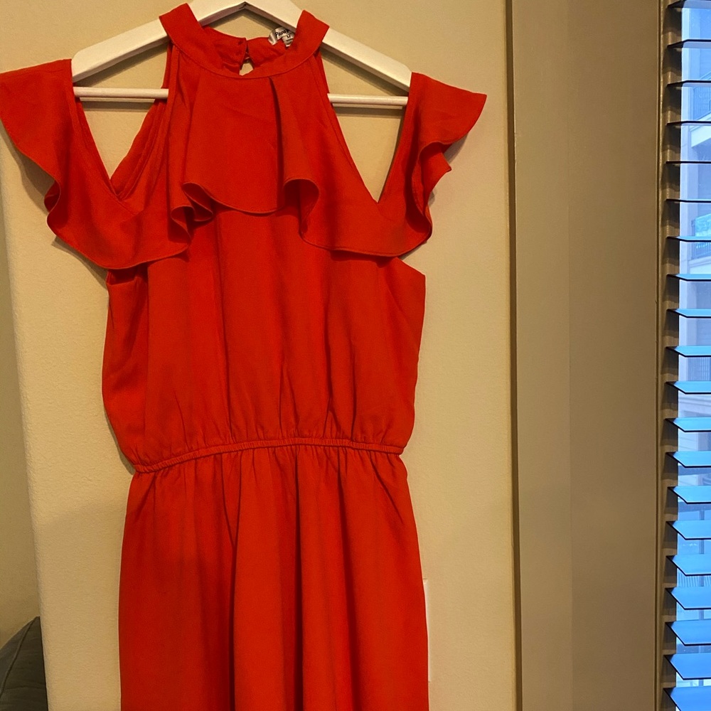 Red dress